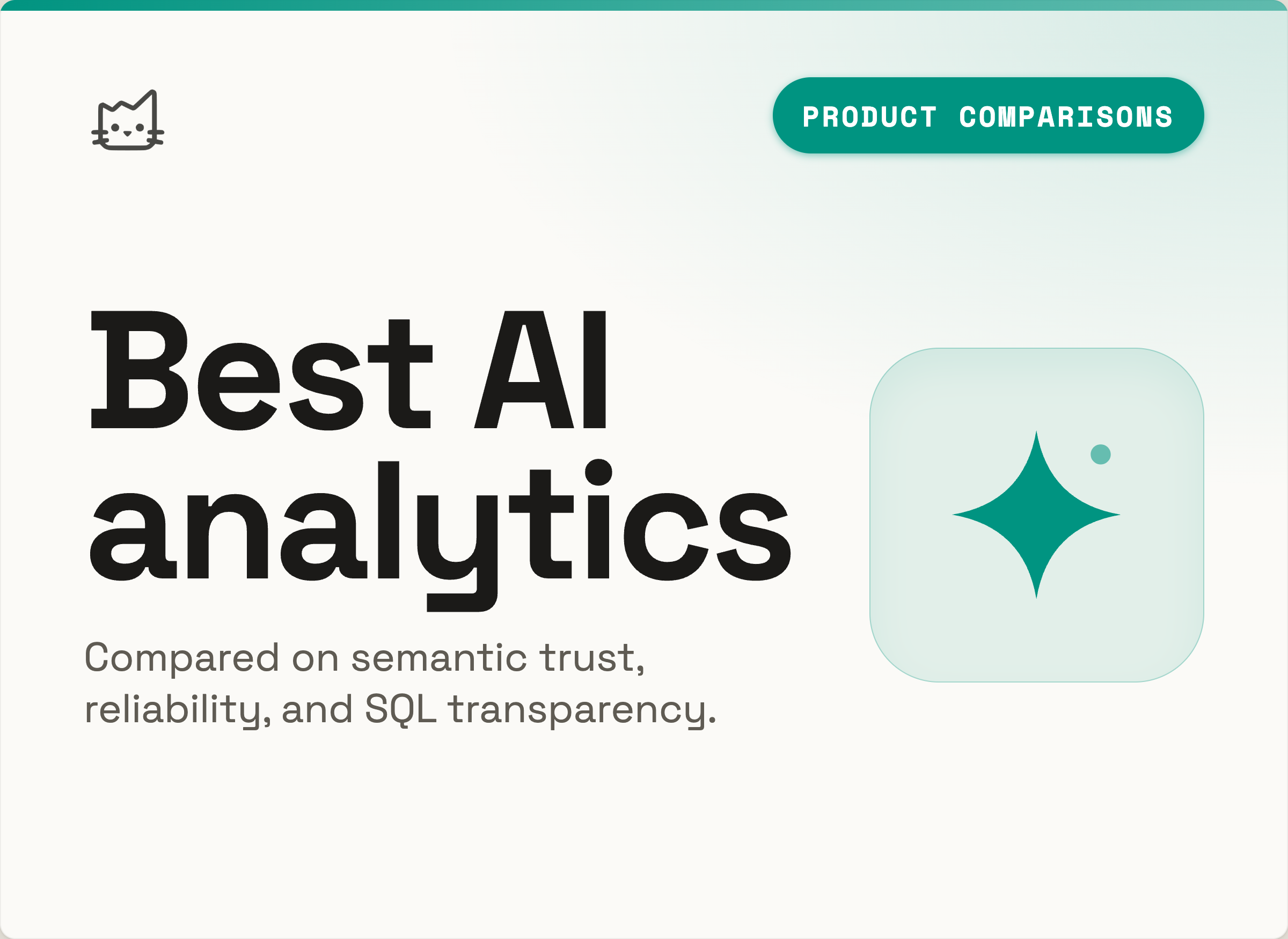 Best AI analytics tools in 2026: top 6 for data teams