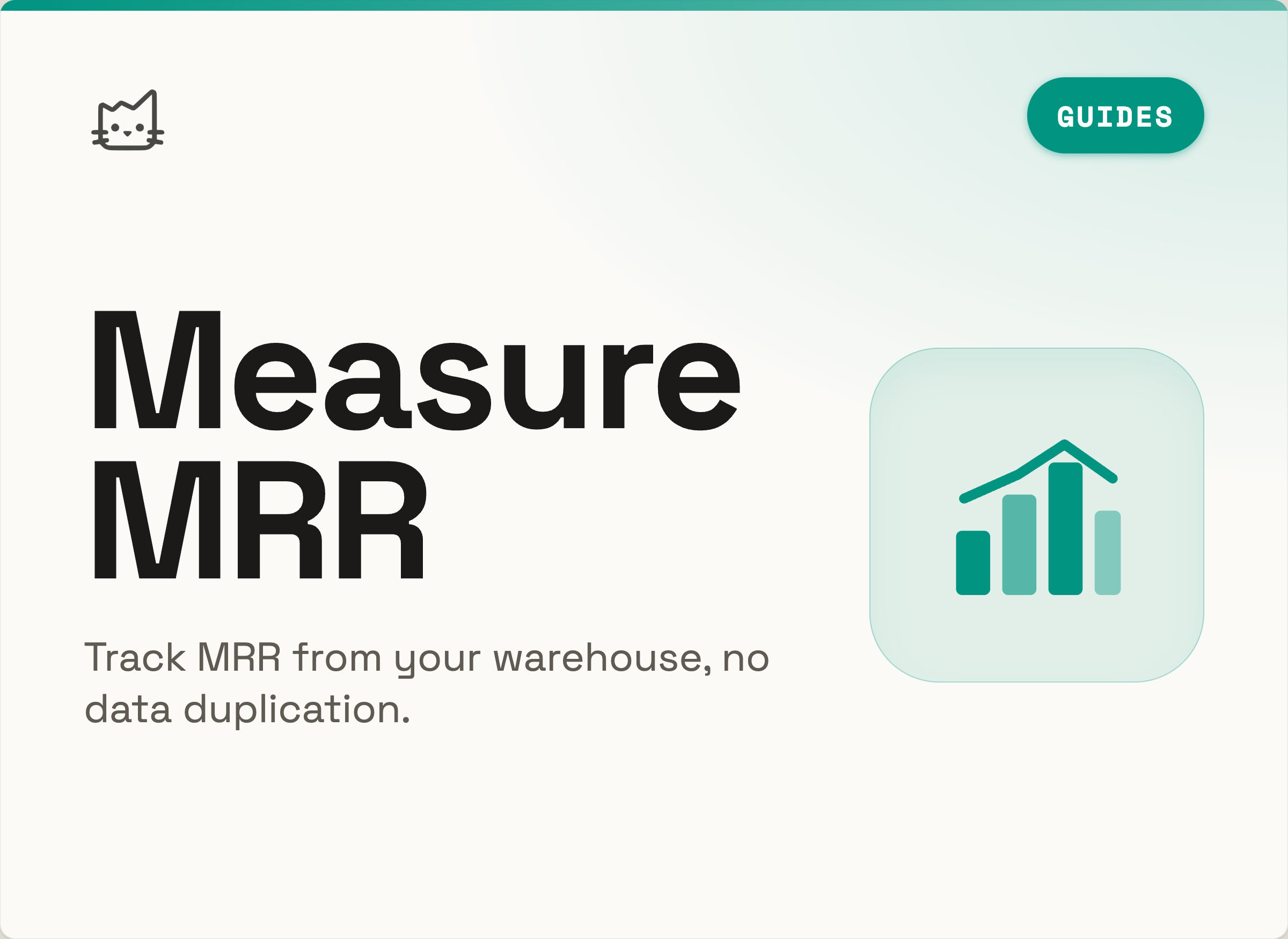 Track and Analyze MRR Without Data Duplication