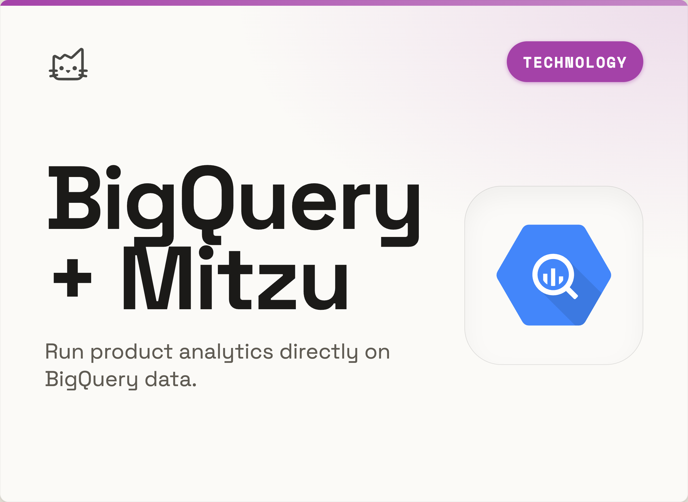 Product Analytics with BigQuery and Mitzu