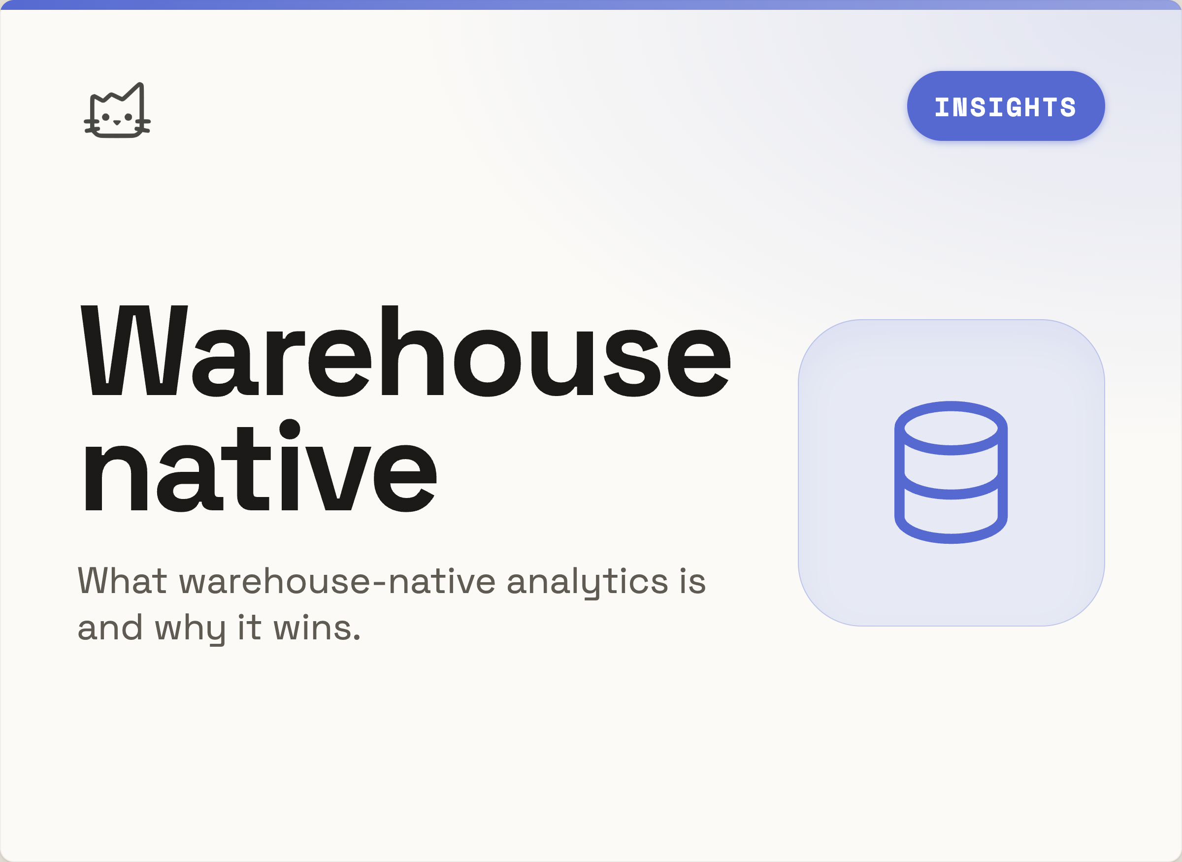 What Warehouse-Native Analytics Is and Why Is It Important?