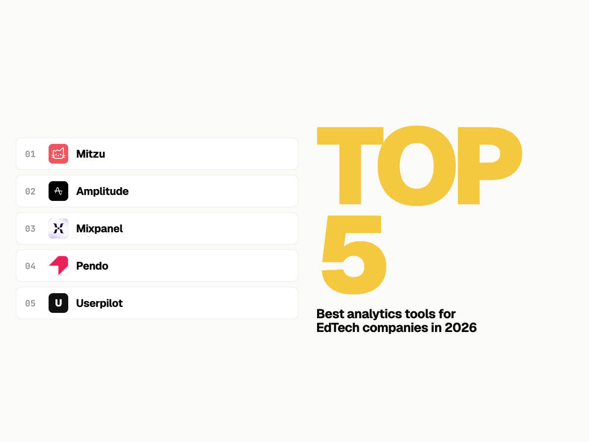 Best Analytics Tools for EdTech Companies in 2026