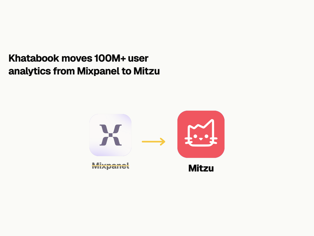 Khatabook Replaces Mixpanel with Mitzu for Large Datasets Product Analytics